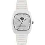 Wristwatch ADIDAS RETRO WAVE TWO AOSY24030 Silicone White