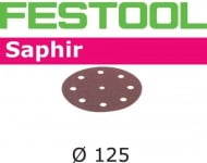 Abrasif pour ponçeuse FESTOOL Saphir - Ø 125 mm
