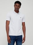 Lacoste Sport Ottoman Polo Shirt - Light Grey, Light Grey, Size S, Men