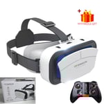 Lunettes De Réalité Virtuelle Vr,Appareils Viar,Lentilles De Casque 3d,Lunettes Intelligentes Pour Téléphone,Smartphones,Cellule Avec Visionneuse De Contrôleur - Type With Remote B