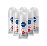 Nivea Women Dry Comfort Roll-on Deodorant Antiperspirant Multi-Choice 50ml