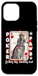 iPhone 14 Pro Max Poker Paws King of Hearts English setter dog owner Case