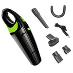 Car Vacuum Cleaner 4000PA Powerful Wireless USB Portable Handheld Car Vacuum Cleaner 120W Cordless Wet Dry Use Rechargeable Home Car Vacuum Cleaner,Black