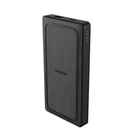 ZAGG mophie Powerstation Wireless XL PD Power Bank 10K (10,000mAh), USB-C input/output, 3 outputs, QI-enabled, Fast Wireless Charging, Black