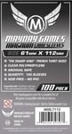 100 Mayday Games Platinum Card Sleeves Dwarf King French Tarot Sized MDG7113