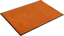 B00BQUAK6W Wash + Dry 052609 Tapis Burnt Orange Nylon/Caoutchouc Nitrile 60 x 180 cm, Surface, Semelle: 100%, 60x180cm