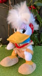 Frontier Land Daisy Duck 9” Plush Soft Toy Beanie Walt Disney World + TAGS NEW