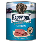 Sparpack Happy Dog Sensible Pure 24 x 800 g - Sweden med rent viltkött