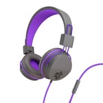 JLAB AUDIO Wired Headset Headphones  JBuddies Kids  - Grey/Purple