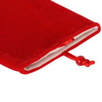 Lux-Case Fluffy Tygpåse (röd)
