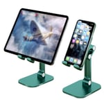 Universal Folding Desktop Tablet Mobile Phone Stand Green