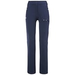 Millet - All Outdoor II Pant W - Women's Fleece Pants - Windproof and Waterproof - Hiking, Trekking, Approach - Blue