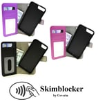 Skimblocker Magnet Fodral iPhone 8 Plus (Svart)