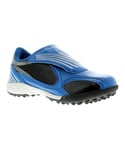 Turf 90 Childrens/Boys Blue Touch Fastening Astro Turf/Football Trainers Man Made - Size UK 9 Kids