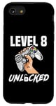 iPhone SE (2020) / 7 / 8 Level 8 unlocked 8th birthday 8 year old boy gamer Case