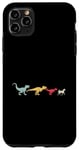 Coque pour iPhone 11 Pro Max Dinosaure Cheval Evolution Amusement Paléontologie