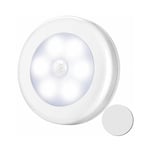 LIVE HOUSE Veilleuse Créative 6 LEDs Style Protection des Yeux Détecteur de Mouvement 1pc Salon Chambre