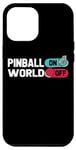 Coque pour iPhone 13 Pro Max Flippers Boule - Arcade Machine Pinball