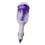 balikha Portable USB Car Air Humidifier Cool Mist Aroma Diffuser For All Vehicles - Purple, 5.7x5.6x16.4cm