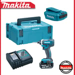 Makita 18V Impact Driver DTD152Z, 1x 5Ah battery, Charger, MakPac, USB Adaptor