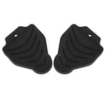 Heitune 1 Pair Black Bike Pedals Cleats Protector Protective Cover Compatible for Look
