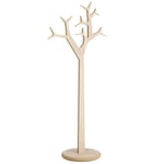 Swedese Tree Klesstativ 194 cm, Hvitpigmentert Eik White Pigmented