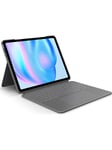 Logitech Combo Touch for iPad Pro 13" (M4) - Oxford Grey - Näppäimistö & Foliosetti - Pohjoismainen - Harmaa