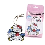 Hello Kitty nyckelring-diamantpärlor