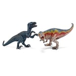 schleich 42216 - Dinosaurs T- Rex and Velociraptor, small