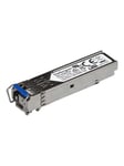 StarTech.com MSA Compliant Gigabit Fiber SFP Transceiver Module - 1000Base-BX (Upstream) - SM LC - 10 km - SFP (mini-GBIC) transceiver modul - Gigabit Ethernet