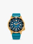 Citizen Men's Pro Master Diver Eco-Drive Date Band Strap Watch