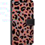 OnePlus Nord 2T Svart Plånboksfodral Leopardskrud