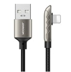 Joyroom USB-kabel - Lightning Laddning / Dataöverföring 2,4A 1,2m Silver (S-1230K3)