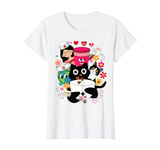 Funny International Nurses Day Nursing Cute Nurse Cats Black T-Shirt