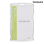 Id Card Holder Employee Badge Holders Cards Protector Vertical-2