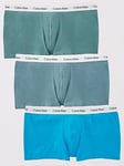 Calvin Klein Big &amp; Tall 3 Pack Low Rise Trunk - Multi, Assorted, Size 3Xl, Men