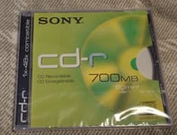 Sony CD-R 80 CDQ80N5 Recordable Blank CDR Disc 80MIN / 700MB – NEW & SEALED X8