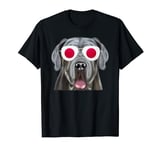Neapolitan Mastiff Dog Japan Flag Sunglasses T-Shirt