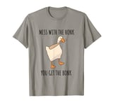 Mess With The Honk You Get The Bonk Shirt, Goose Game Shirt T-Shirt