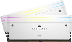 Dominator Titanium RGB White DDR5 2x16GB CMP32GX5M2B6000C30W