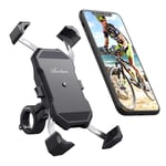 Avolare Bike Phone Holder, Bicycle Phone Mount with Stainless Steel Clamps, Anti Shake 360°Rotation Bicycle Motorcycle Phone Holder for iPhone 11 Pro Max 11 SE X XR 8 or Samsung Galaxy S9 S8