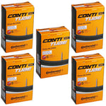 Continental Cross 28 700 x 32-42c Bike Inner Tubes - Presta 42mm Valve (Pack of 5)