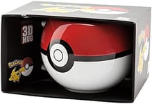 Pokemon Pokeball Ceramic 3D Mug