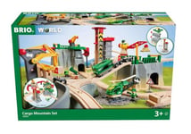 Brio World Cargo Mountain Train Set Kids Age 3 Years Up - Compatible All BRIO Railway Sets & Accessories - Gifts for Boys and Girls