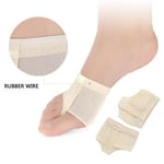 Belly Ballet Dance Toe Pad Practice Shoe Foot Thong Care Tool Ha Khaki L