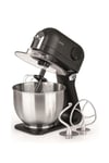 Electric Mixer, 5L with 3 attachments - Black, 1200W