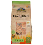 100% Biomass Firelighters 72 If You Care Environmentally Safe Fire Starting Cube