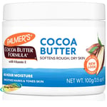 Palmers Cocoa Butter Formula 48 Hour Moisture Solid Cream Jar Vitamin E 100g