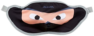 ALPINA Unisexe - Enfants, HELMET VISOR COVER Protection de visière pour casque de ski avec visière, ninja, One Size