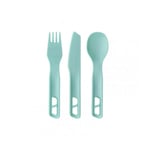 Sea To Summit Passage Cutlery Set - Couverts Blue Pack de 3